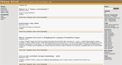 Desktop Screenshot of hirek.inews.hu