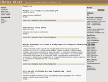 Tablet Screenshot of hirek.inews.hu