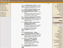 Tablet Screenshot of inews.hu